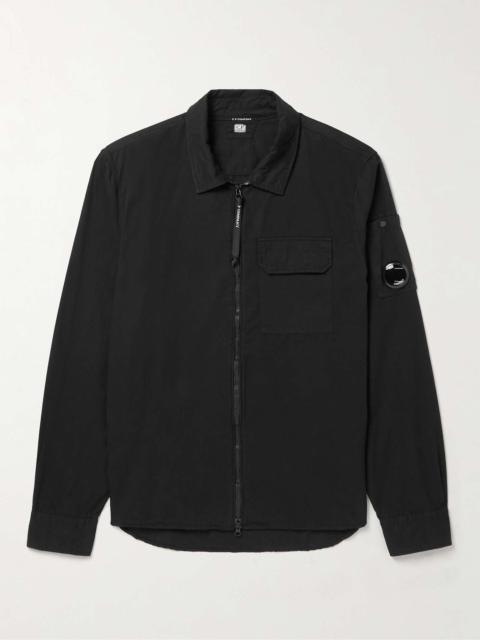C.P. Company Cotton-Sateen Zip-Up Overshirt