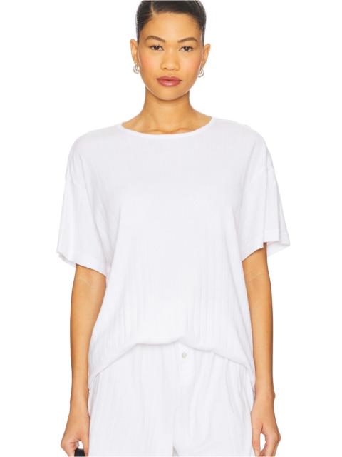 DONNI. Pointelle Oversized Tee