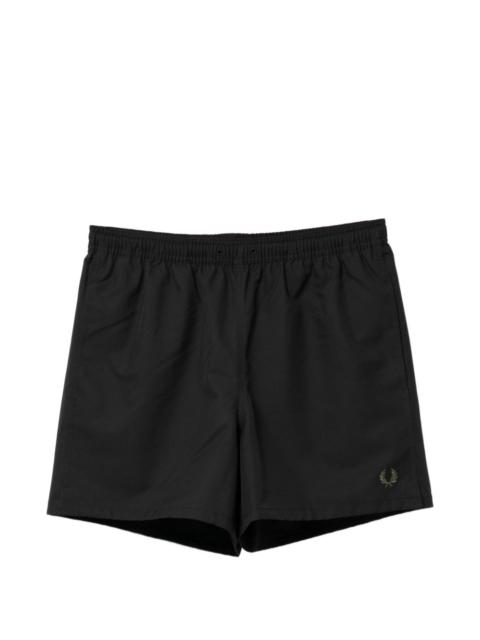 Fred Perry logo-embroidered shorts