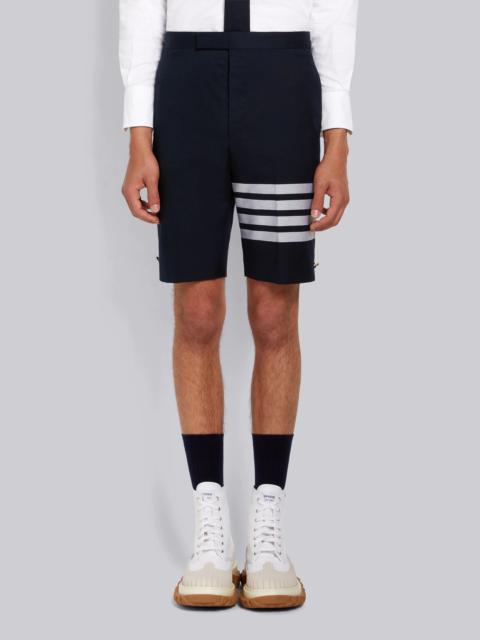 Thom Browne Navy Cotton Suiting Engineered 4-Bar Classic Backstrap Short