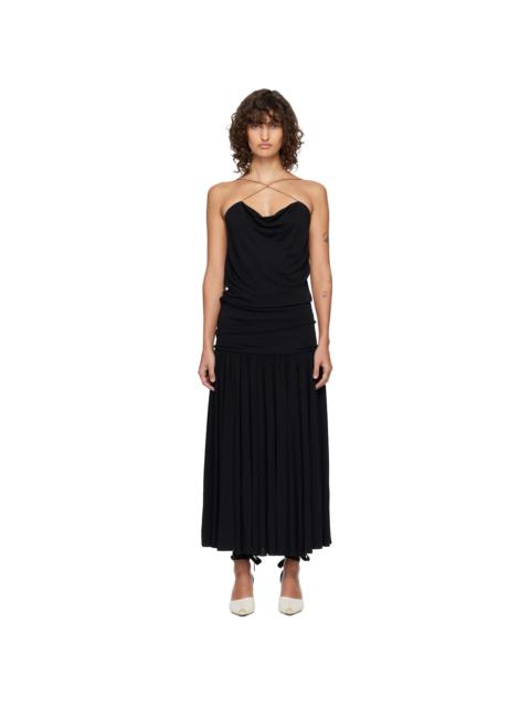 JACQUEMUS Black 'The Abiha' Maxi Dress