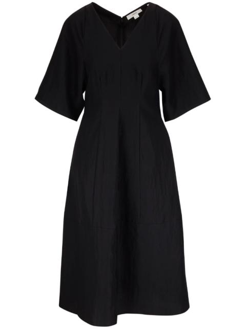 Vince V-neck fitted dress