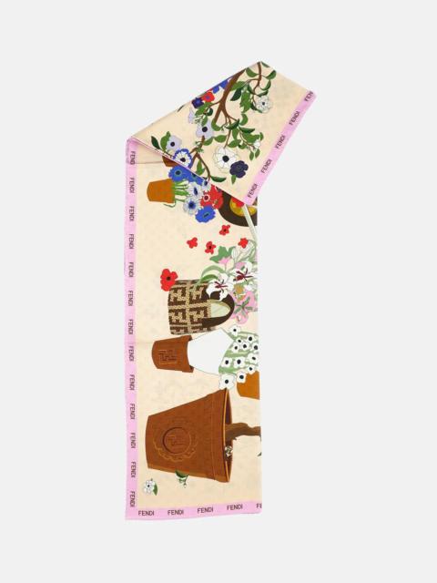 FENDI Fendi Gardening Print Foulard