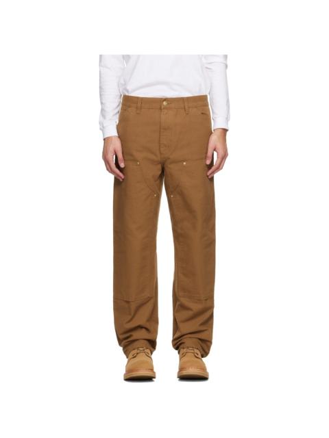 Carhartt Brown Double Knee Trousers