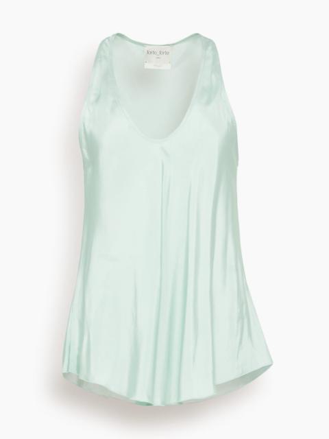 forte_forte Chic Twill Top in Plume