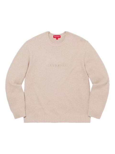 Supreme Pilled Sweater 'Beige' SUP-FW21-329