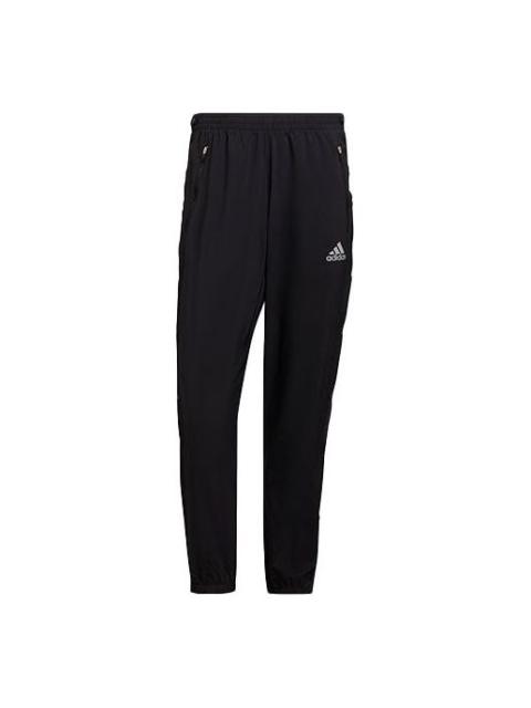 Men's adidas Fast Snap Pant Running Sports Pants/Trousers/Joggers Black GT9750