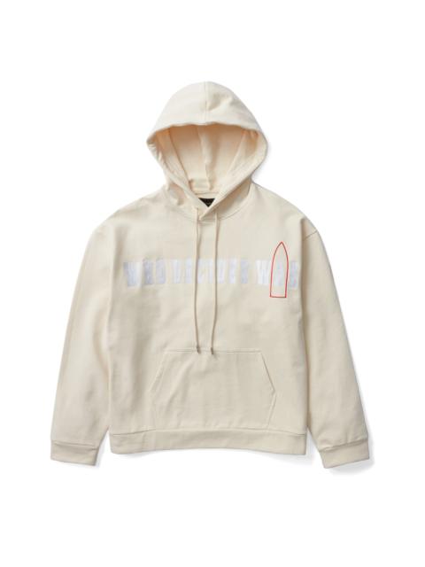 WHO DECIDES WAR GLASS LOGO HOODED SWEATSHIRT