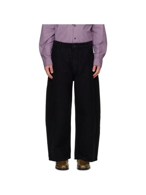 Studio Nicholson Black Paolo Trousers