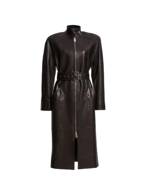 KHAITE The Blake double-breasted coat - Black