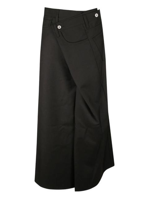 Junya Watanabe folded maxi skirt