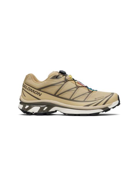 SALOMON Tan XT-6 GORE-TEX Sneakers