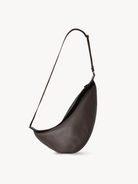 The Row Large Slouchy Banana Bag in Leather