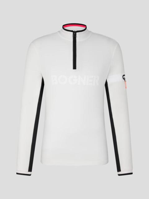 BOGNER Gilbert Fleece first layer in White/Black