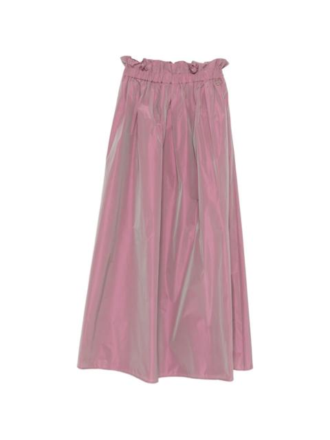 Herno ruffled maxi skirt