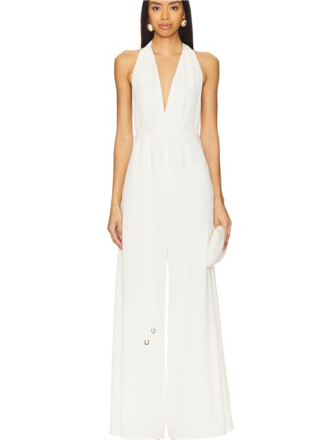 SHONA JOY Iliad Halter Neck Open Back Jumpsuit