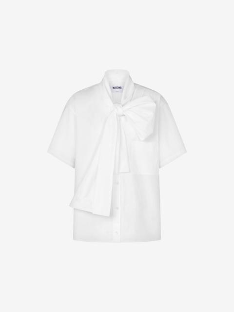 Moschino STRETCH COTTON POPLIN SHIRT