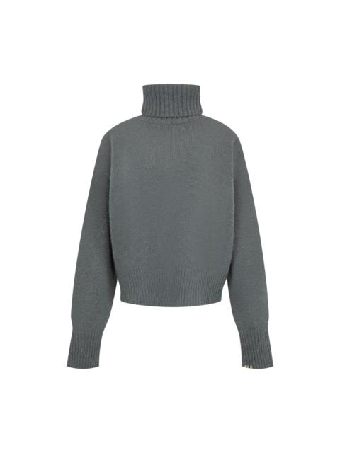 extreme cashmere N°434 Crop Xtra Turtleneck Sweater