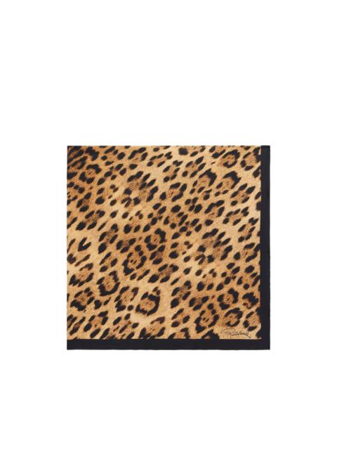Roberto Cavalli animal-print scarf