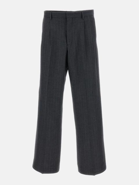 SUNFLOWER WIDE-LEG TROUSERS WITH PLEATS