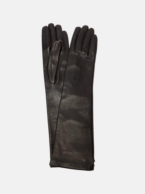 NOUR HAMMOUR Leather gloves