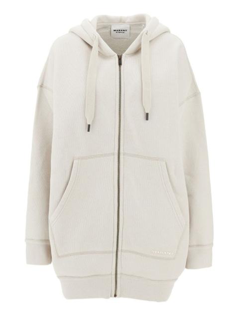 Isabel Marant Étoile zip-up hooded sweatshirt
