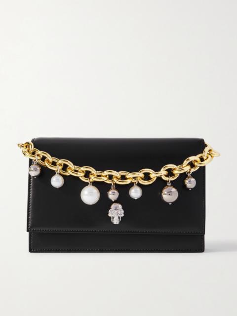 Alexander McQueen Skull Leather Clutch