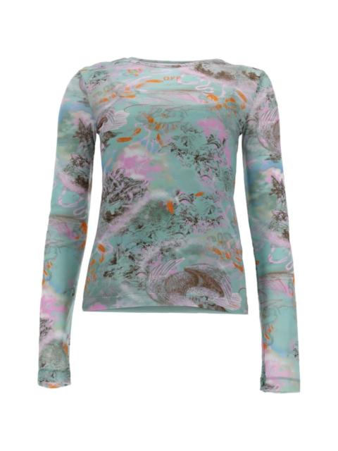 Off-White patterned top