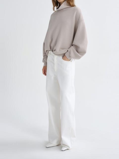 AGOLDE JENNING SWEATSHIRT IN QUARTZ