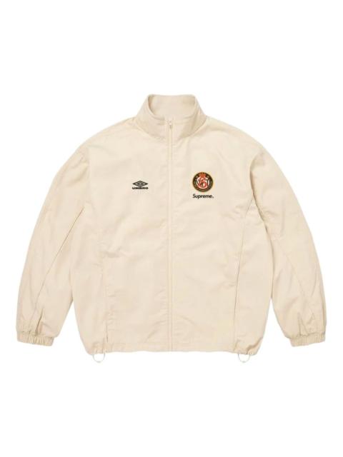 Supreme Supreme x Umbro SS26 Cotton Ripstop Track Jacket 'Stone' SUP-SS26-009-STN