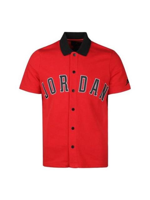 Men's Jordan Dna Distorted Basketball Sports Short Sleeve Red T-Shirt AJ1111-687