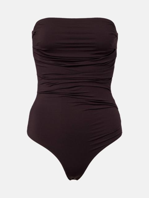 AGOLDE Gwyneth ruched bodysuit