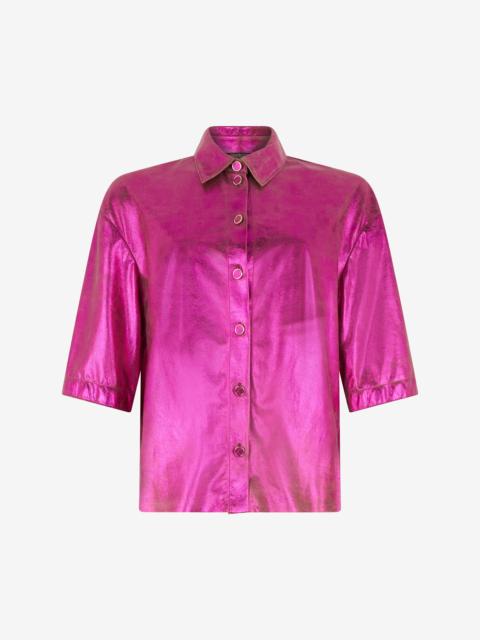 Roberto Cavalli Shiny Lurex Shirt