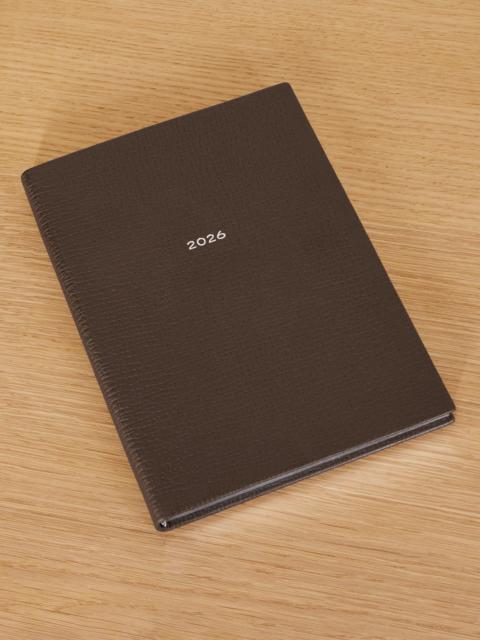 Smythson Soho Ludlow 2026 Textured-leather Weekly Diary