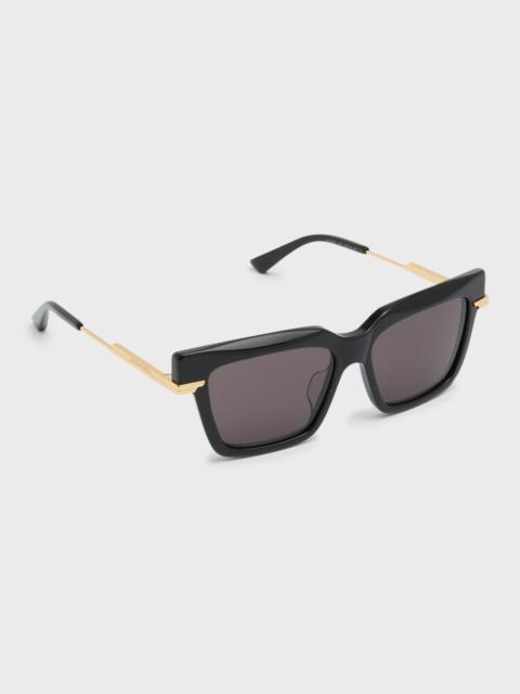 Bottega Veneta Acetate Cat-Eye Sunglasses