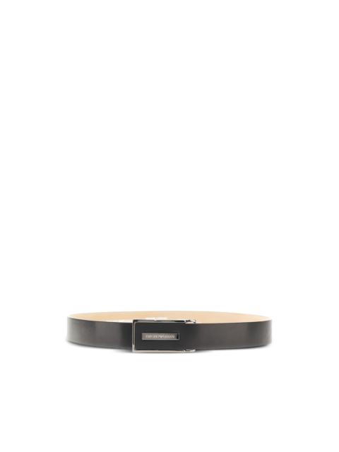 EMPORIO ARMANI logo-plaque belt