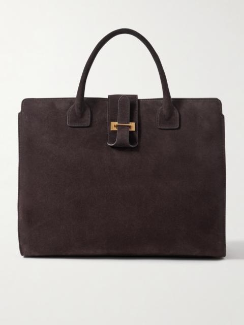 NILI LOTAN Lou Suede Tote