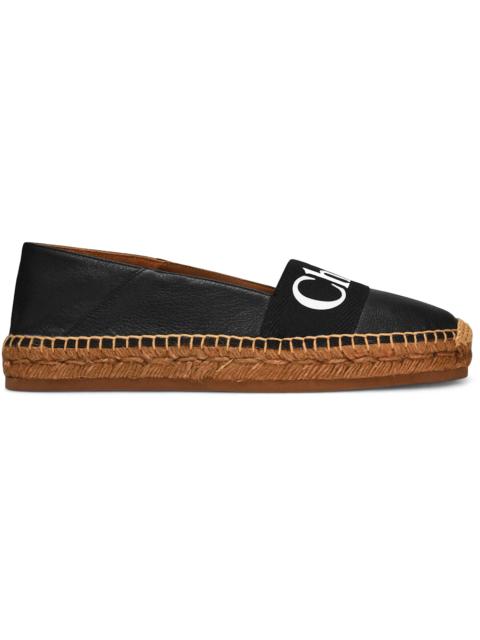 Chloé Chloe Woody Flat Espadrilles Black (Women's)