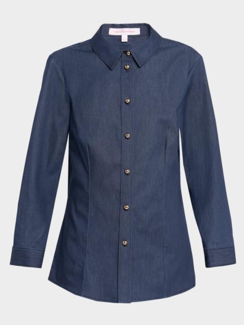 CAROLINA HERRERA Denim Classic Shirt