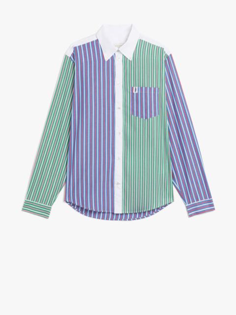 Mackintosh FUN BLOOMSBURY STRIPE COTTON SHIRT