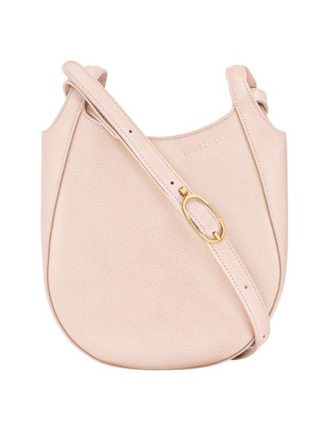 Longchamp Le Foulonné S Crossbody bag Cream - Leather