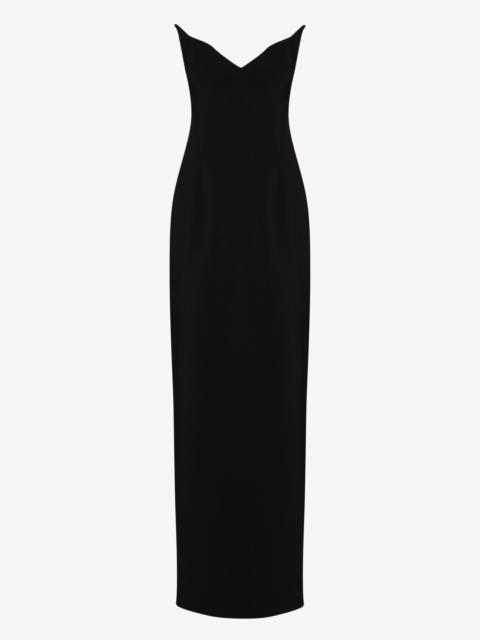 MÔNOT plunging neckline gown