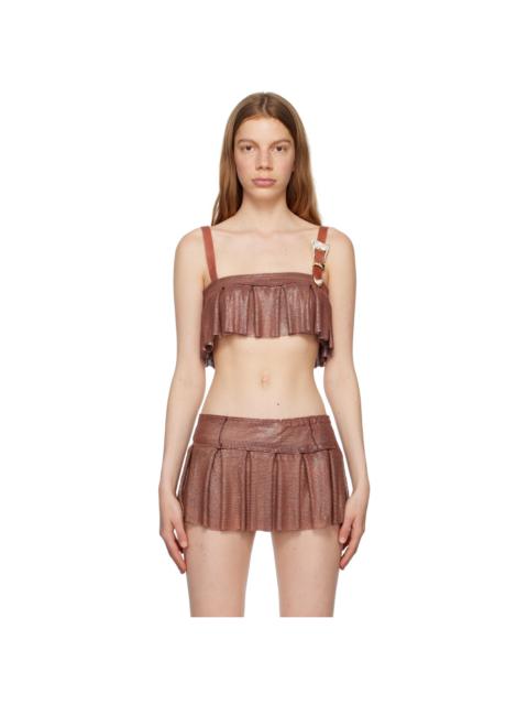 Brown Nova Tank Top