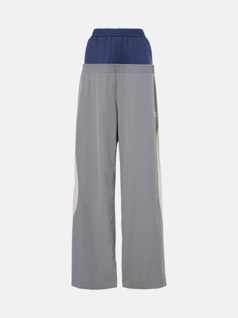 BALENCIAGA Cut-out track pants