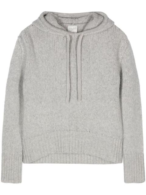 forte_forte wool knitted hoodie