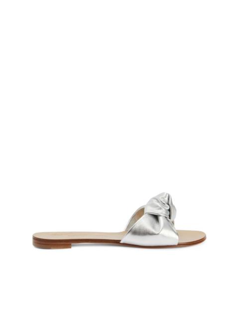 Aycha knot-detailing flat sandals