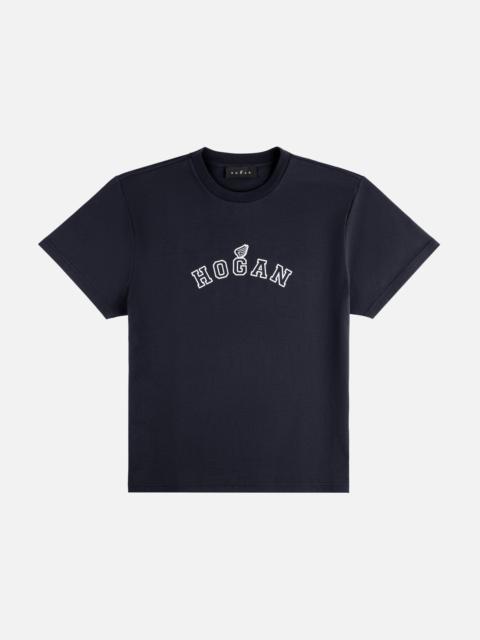 HOGAN Round-neck T-shirt in jersey