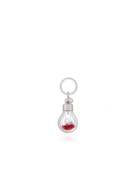 Christian Louboutin M Edison Keyring LOUBI/SILVER