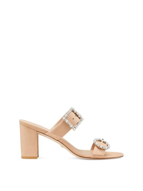 Stuart Weitzman PEARL GEO BUCKLE 75 SLIDE