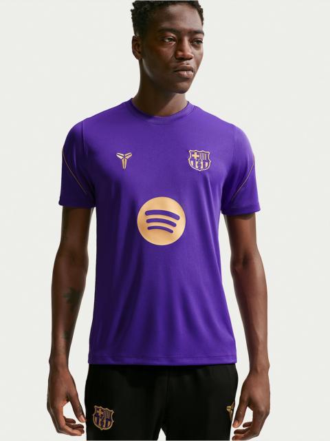 Nike FC Barcelona Strike Away Men's Kobe Dri-FIT Soccer Short-Sleeve Top